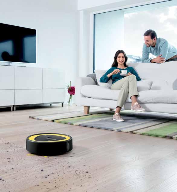 Robotický vysavač NÁŠ TIP Pro pocit skutečného volna po práci s podlahami bez drobků a prachu, když přijdete domů, doporučujeme používat funkci