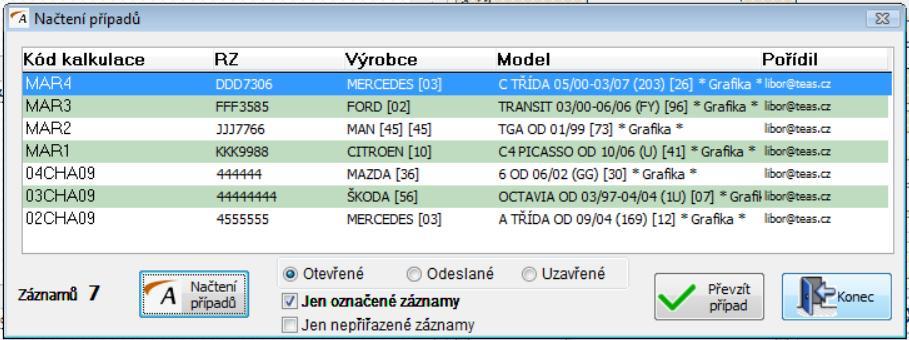 6 / 16 Volby zodpovídají v Volba zodpovídá - výběr případu v Volba terým dosud není přiřazena zakázka v systému.