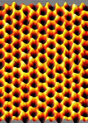 model TEM Jeol 2010 Elektronová difrakce prokázala hexagonální symetrii grafenového listu Izolovaný grafen vykazuje rovněž