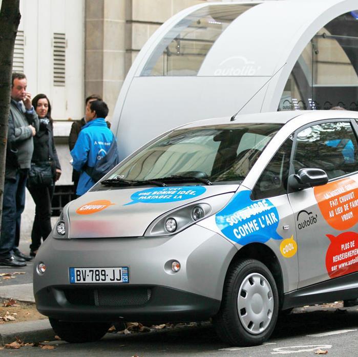 Microsoft CityNext: Sustainable Cities MĚSTO AUTOLIB, Francie The Bluecar fleet will replace 25,000 privately owned cars and reduce carbon dioxide emissions by 75 metric tons.