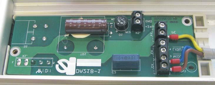 Řídicí skříně DAC basic/classic a Efka DA321G jsou vybaveny svorkovnicí pro připojení externího transformátoru osvětlení na napětí 230V/AC popř. 24V/DC 1,5W (DAC).