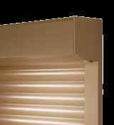 Vivera Roleta vhodná pro zaomítání pod fasádu nebo zateplovací systém, vhodná pro dodatečnou montáž na rám okna nebo na fasádu, hliníkové lamely plněné PUR pěnou nebo