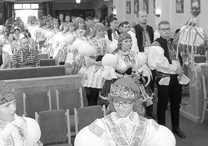 hodové chasy už třetím Kunovická pohostinnost se nedala zapřít. FOTO: KET rokem.