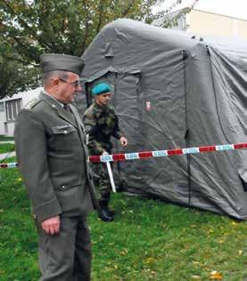 Poslední akci, kterou jsme pořádali asi pro padesátku žáků základních škol, byl II. ročník branného závodu družstev Memoriál čet. Arnošta Hrada, který byl odstartován u dělostřelecké tvrze Hůrka.