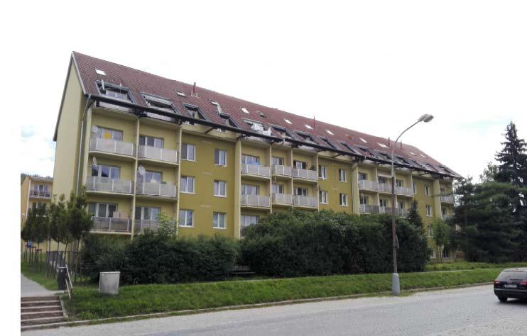 B. Modelový výpočet nákladů na výstavbu lokální kotelny Vzorový projekt byl zpracován na bytový dům v Tišnově na sídlišti Pod Klucaninou.
