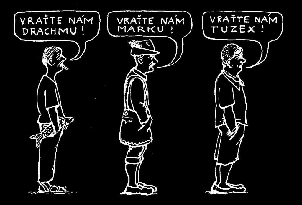 8 Euro 38 19. září 2011 SLÍVA POLITICKÝ DIÁŘ Vládní skóre a legislativní kutilství A pak že je Nečas slabým premiérem. Jak po- - - SPOŘICÍ DLUHOPISY V nouzi poznáš občana OBČANE, POMOZ.