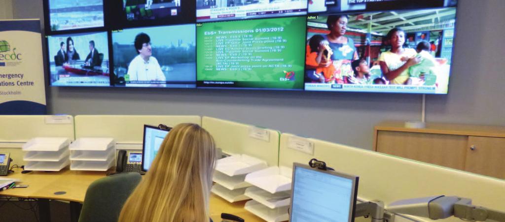 Středisko ECDC pro naléhavé zásahy: Plán střediska pro případy ohrožení veřejného zdraví středisku umožňuje rychle mobilizovat zdroje na podporu reakce na úrovni EU v případě vážných přeshraničních