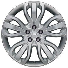 Road. 21" kola z lehké slitiny s 5 trojitými paprsky, atin Polished, tyle 5091 031NR 4 21" kola z lehké slitiny s 5 trojitými paprsky, tyle