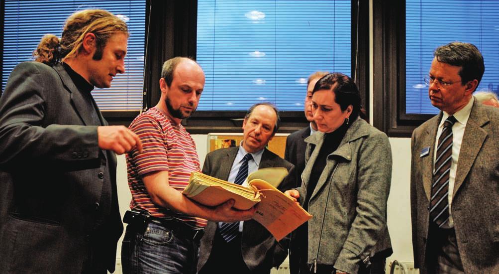 Zástupci BStU se zajímali především o způsob zpřístupňování archiválií a digitalizaci archivu čekat na zpřístupnění i jeden rok.