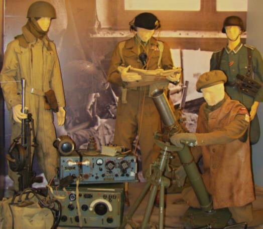 Sál 1939-1945 Tento sál je věnován II. československému vojenskému odboji a 2.
