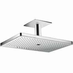 AXOR ShowerSolutions 12 156 466 156 128 172 300 10 Ø 43 164 Horní sprcha 460 / 300 3jet s přívodem od stropu velikost sprchové hlavice: 460 x 300 mm druh proudu: Rain, RainStream, Mono maximální