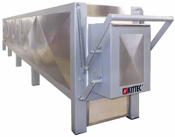 KITTEC INDUSTRIAL-LINE Speciální výroba Ta správná pec pro každé použití! Speciální projekty vyžadují i speciální pece! - KITTEC řeší tyto úkoly prostřednictvím profesionální speciální výroby.