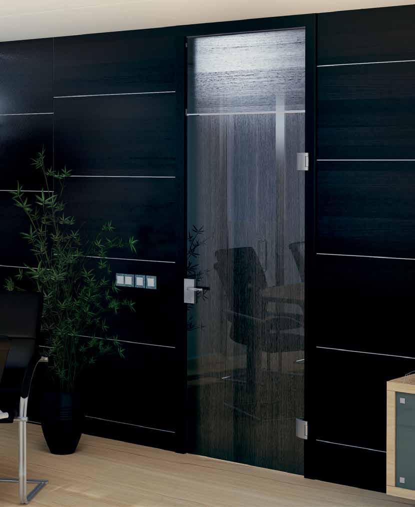 AIRline / sklo imitácia wenge s
