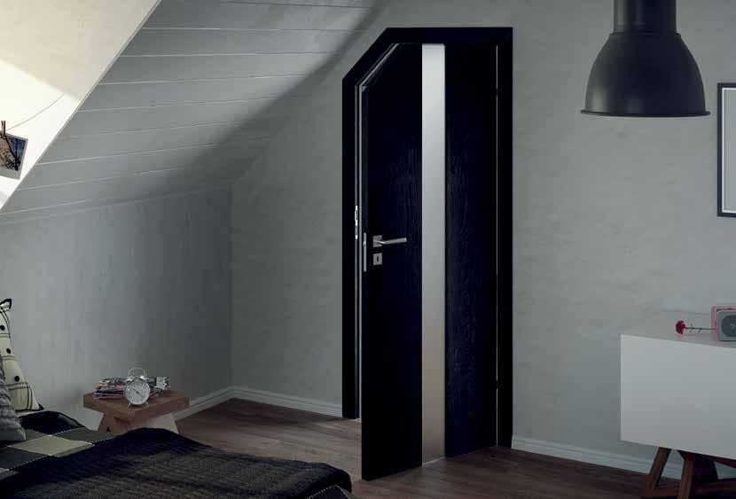 CUTline Dvere pod uhlom Dvere, ktoré sa úplne prispôsobujú vášmu