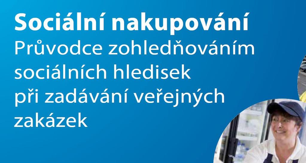 Podpora sociálního začleňování a podpora organizací sociální ekonomiky, jako například: rovný přístup k veřejným zakázkám pro firmy, které vlastní nebo zaměstnávají osoby z etnických nebo menšinových