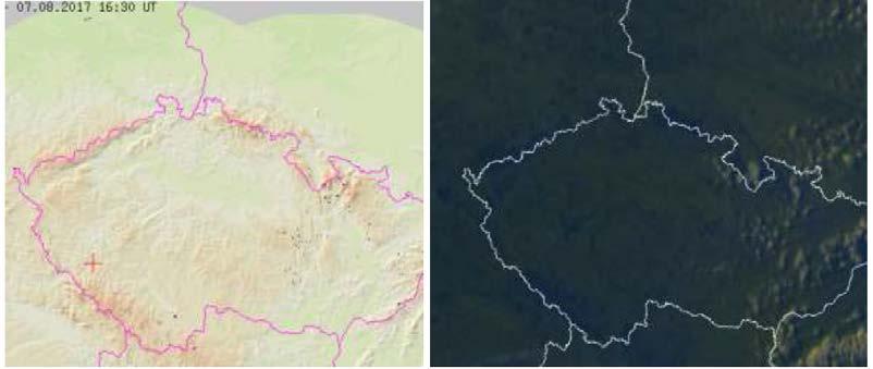 1.9.1 Všeobecné informace o počasí Situace: Počasí nad územím České Republiky ovlivňovala tlaková výše se středem nad Polskem.