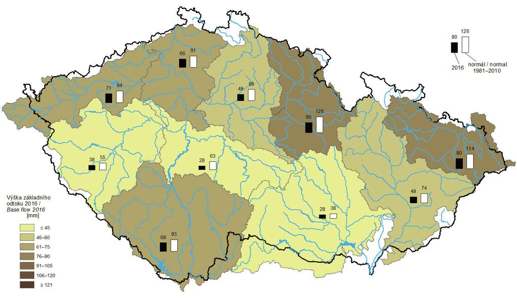 HYDROLOGICKÁ ROČENKA ČESKÉ REPUBLIKY 2016 109 Mapa II.