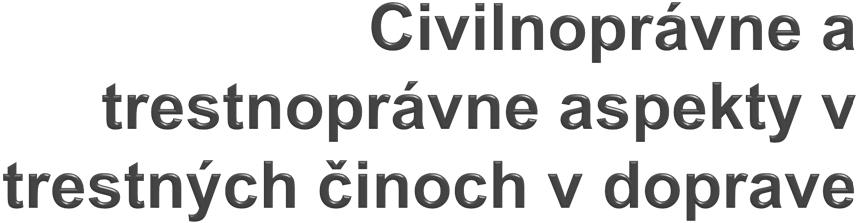související s dopravou