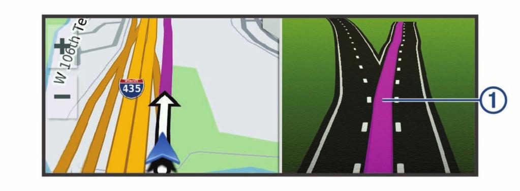 Stahování a ukládání údajů o bezpečnostních kamerách na vašem zařízení vyžaduje zakoupení předplatného. Přejděte na webovou stránku garmin.