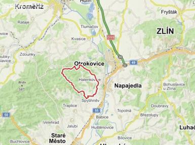 Halenkovice. Nabídku tvoří parcela zjednodušené evidence, která se nachází vedle rekreační stavby.