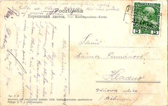 - 12-1908 do 22. 11. 1912. Známá doba pouņití se takto rozńířila na období 4 let. Tato změna je jiņ v tabulce na straně 9 této Syreny zohledněna a uvedena. Magr. Manterys na str.