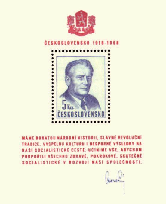 Prominenti Známky a další materiály filatelistického zájmu někdy obdržely významné osobnosti, a to v souvislosti se schválením jejich podoby.