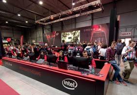 TOPGAMING V rámci FOR GAMES probíhaly finálové turnaje Tiger Masters. Součástí expozice byly i herní zóny pro návštěvníky.