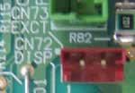 MOŽNOSTI OVLÁDÁNÍ CN73: TCB-KBCN73DEE 1 Vstup příkazu Nucený režim VYPNUTÍ termostatu vnitřní jednotky 2 COM (0 V) Beznapěťový kontakt červená 1