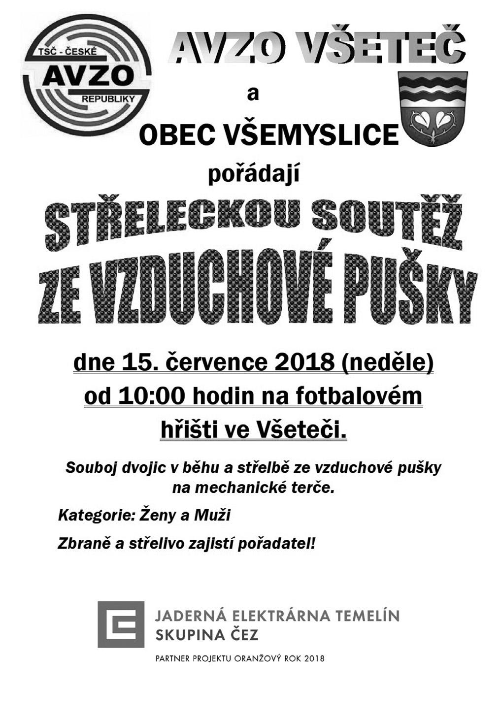 Na výlety se pojede auty, proto je třeba ahlásit svou účast alespoň de předem a spolkový LÉTO VE VŠETEČI SK Všeteč: 25. 8.