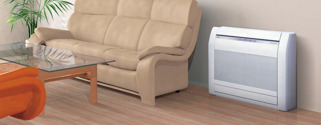 Parapetní typ Kompaktní & Komfortní Vlastnosti Dva ventilátory a iroký zábìr proudìní vzduchu Individuální vertikální proudìní