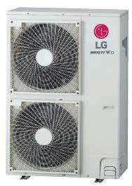 Multi V R410a Výkon ch/t Výkon ch/t Parapetní opláštěné Parapetní