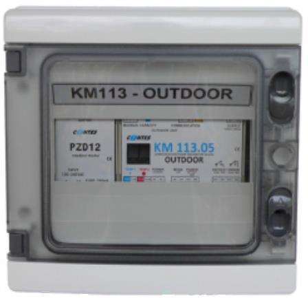 KM11327UU Komunikační box pro jednotky "UU--", Modbus + MOV 21 874 MOV-UU KM11321MV1 MOV-MV Modul omezení výkonu