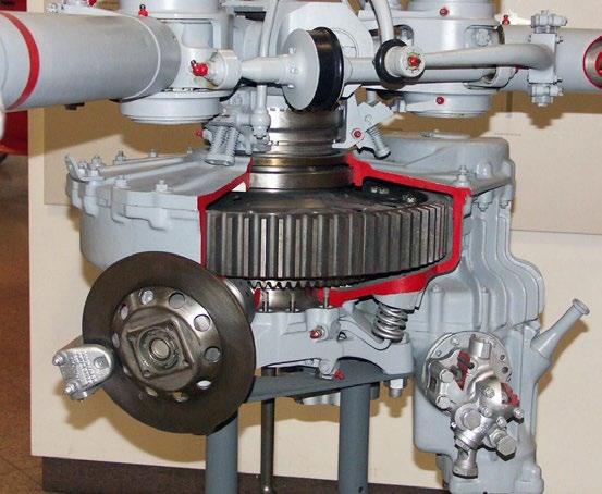 Technická analýza Obr. 31 Schéma turb. motoru Obr. 32 Turbohřídelový motor 2.3 2.3 Reduktor Letecký reduktor se používá u motorů s velkým výkonem a vysokými otáčkami.