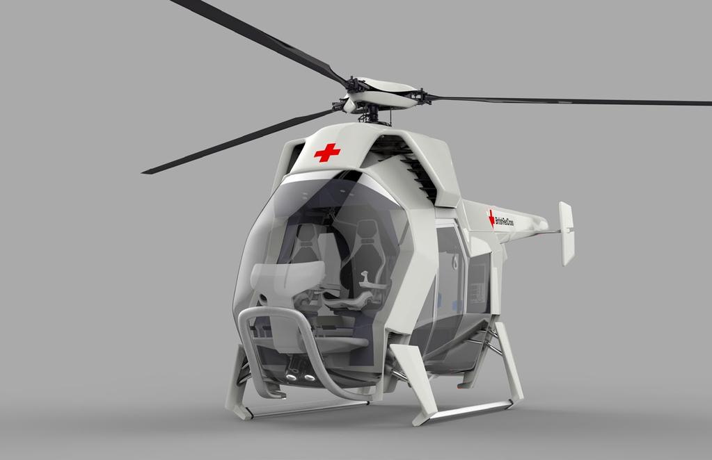 Tvarové (kompoziční) řešení Rotorový rozbočovač také nezůstal bez designerského zásahu.