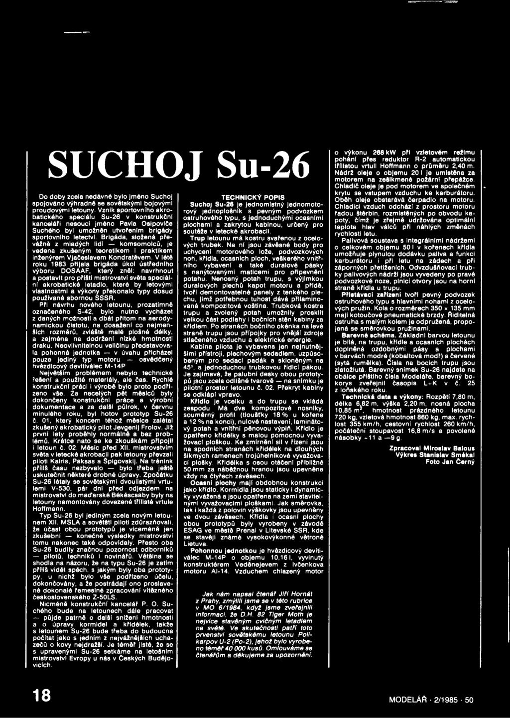 překonalo typy dosud používané sbornou SSSR.