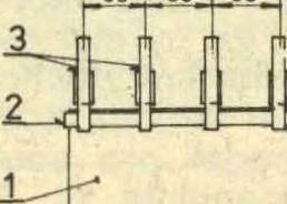 Vrtule o rozměrech 610/720 mm má listy balsoyé, u kořene tl. 2,7 mm a na Ijonci 1 mmí.