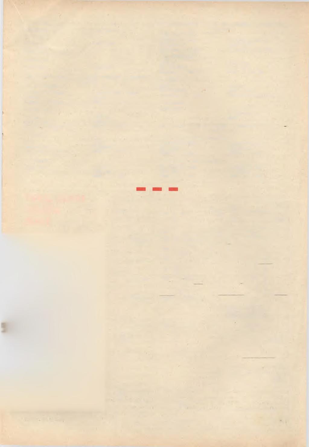 č. 45 V zdálenost č. 46 Výška 380 m Otto Šaffek Zbraslavice, 1. 8. 1952 č. 47 Rychlost Třída F -l-f volný let - modely vrtulníků s gum ovým svazkem č.