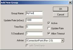 Toos. Zvolte v programech --> Rockwell Software --> RSLinx --> Tools a spusťte OPC Test Client.