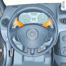PØEVODOVKA QUICKSHIFT (pokraèování) 6 6 Funkce poloautomatického reşimu spáèkami6 Øazení pøevodových stupòù pak ovládáte sami prostøednictvím páèek.