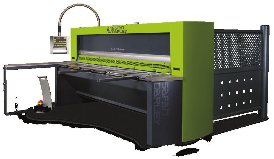 Servohydraulické tabulové nůžky Přesné high-tech stříhání SafanDarley M-Shear Maximální
