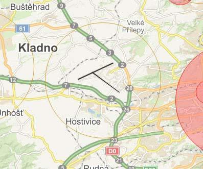 2.1 Mapa Mapa je zobrazena uprostřed celé obrazovky a obklopena ovládacími prvky.