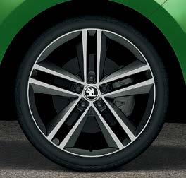 Disk z ľahkej zliatiny Savio 7,0J x 17" na pneumatiky 215/40 R17, v čiernej metalickej