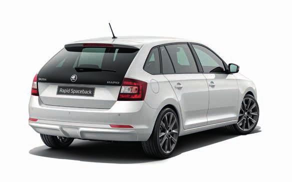 8 9 SPORT & DESIGN Nová ŠKODA RAPID SPACEBACK je auto, které dokáže nadchnout.