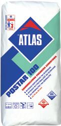 ATLAS POSTAR 100 (10-50 mm) Samonivelačný podlahový podklad vysoká pevnosť v tlaku 50 N/mm 2 pre skladové a výrobné haly, príjazdy obmedzené lineárne zmrštenie samonivelačný uľahčuje aplikáciu pre