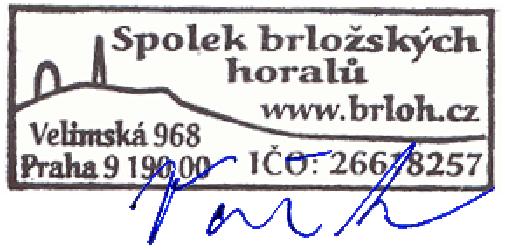 Žádost o příspěvek Na úhradu pobytu dítěte na táboře Adresa tábora: Provozovatel: Letní dětský tábor Sdružení brložských horalů Pod kapličkou Velimská 2606 382 06 Brloh 190 00 Praha 9 Cena : 3.
