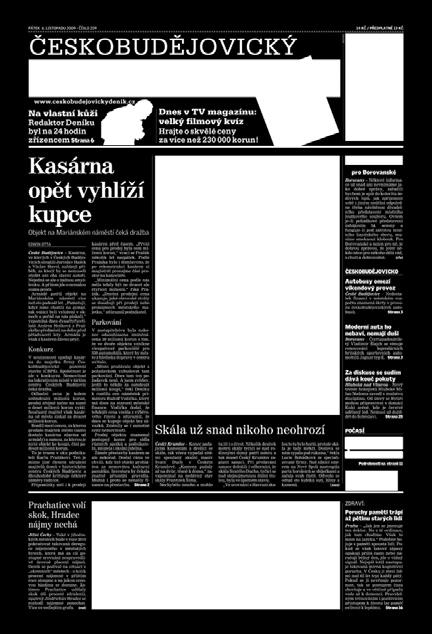 Jindřichohradecký deník 18 26 15 22 44 820 64 740 Písecký deník 18 26 15 22 44 820 64 740 Prachatický deník 16 25 15 22 39 840 62 250 Strakonický deník 18 26 15 22 44 820 64 740 Táborský deník 18 29