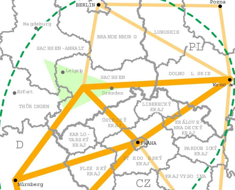 Širší vztahy, soulad s PÚR ČR A. VYHODNOCENÍ KOORDINACE VYUŽÍVÁNÍ ÚZEMÍ Z HLEDISKA ŠIRŠÍCH (NADREGIONÁLNÍCH) VZTAHŮ, VČETNĚ VYHODNOCENÍ SOULADU S POLITIKOU ÚZEMNÍHO ROZVOJE A.