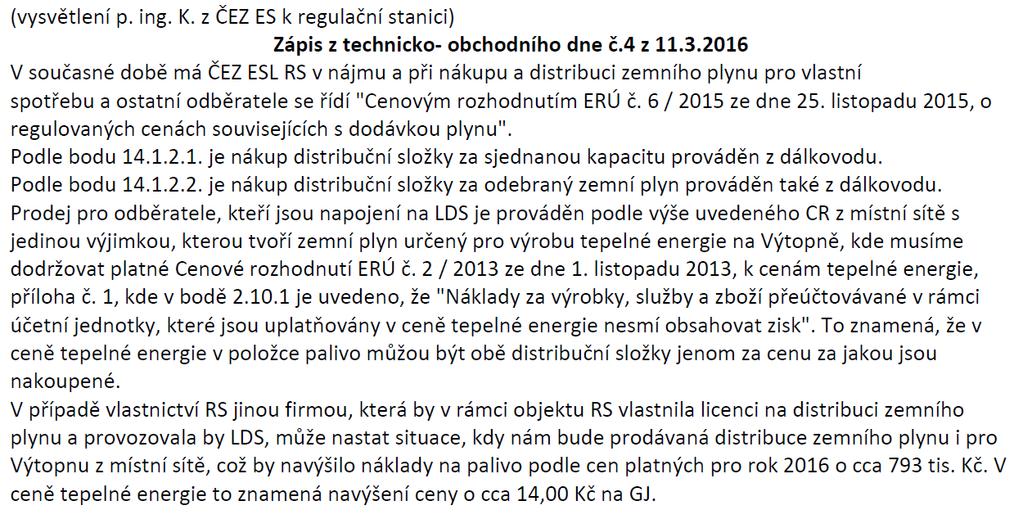NÁVRH SMLUV O PRONÁJMU MAJETKU REGULAČNÍ STANICE