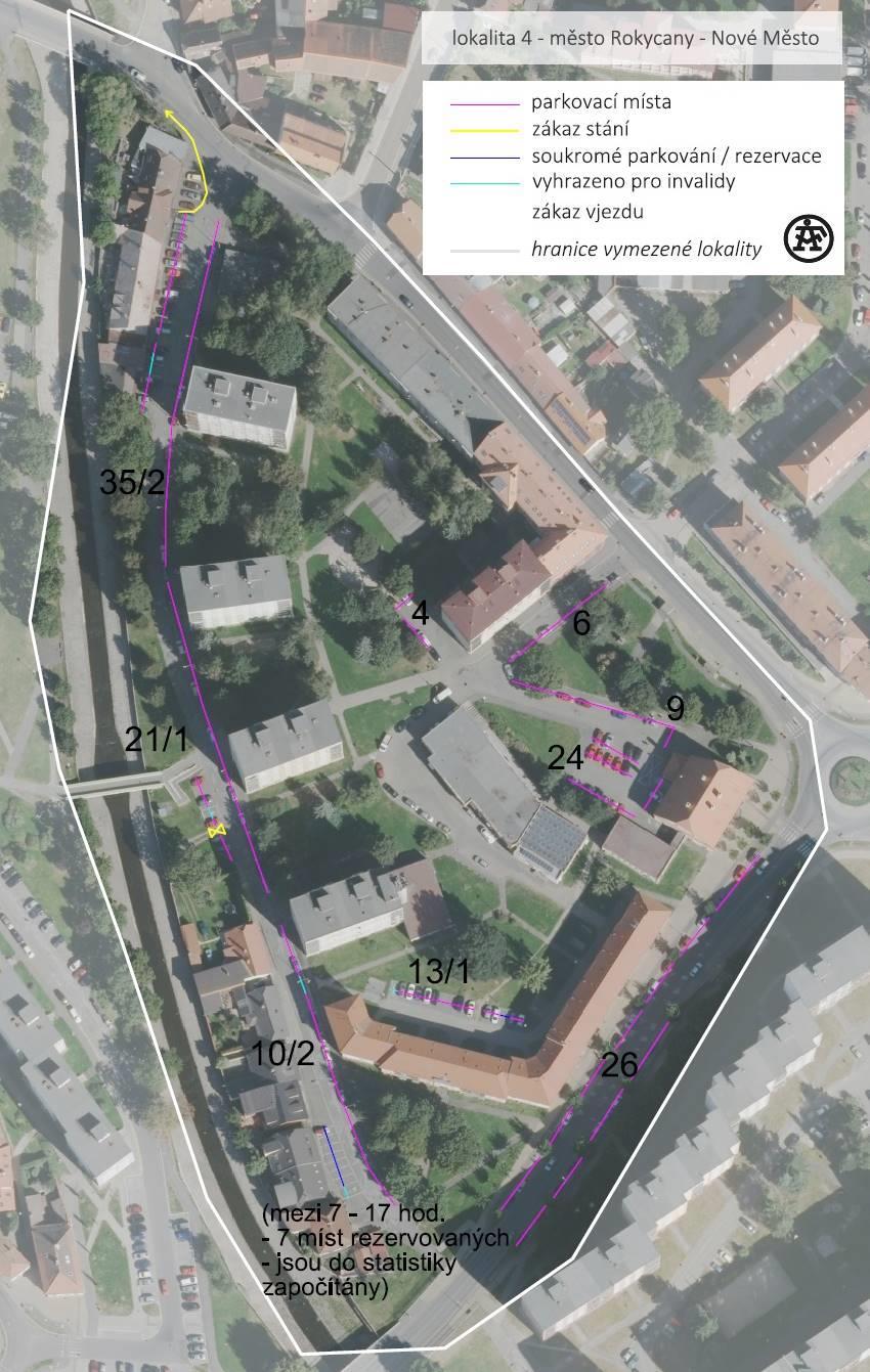 Lokalita 4 Lokalita 4 má stejný charakter nové bytové zástavby jako lokalita 2. Vzájemně je odděluje řeka Klabava. V zástavbě dominují panelové domy, které nahradily domy z 19. století.