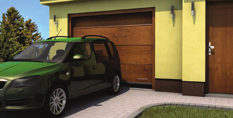 ŘEŠENÍ LOMAX Easy Rekonstruujete a Vaše garáž neumožňuje stavební úpravy? Pokud chcete i přesto kvalitní sekční garážová vrata, je pro Vás ideálním řešením LOMAX Easy.